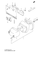 SUZUKI, VL 1500 Intruder LC W, KOMBINATIONSLAMPE HINTEN