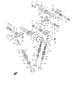 SUZUKI, VL 1500 Intruder LC W, NOCKENWELLE VENTIL