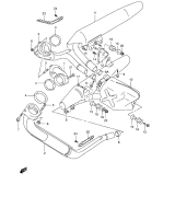 SUZUKI, VL 1500 Intruder LC W, AUSPUFF