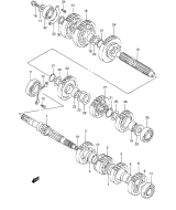 SUZUKI, VL 1500 Intruder LC W, GETRIEBE