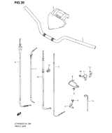 SUZUKI, LTR 450 EU K6, GRIFFLEISTE