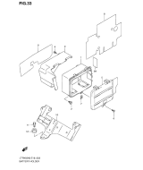 SUZUKI, LTR 450 EU K6, BATTERIE HALTER