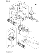 SUZUKI, LTR 450 EU K6, GRIFFHEBEL