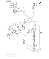 SUZUKI, LTR 450 EU K6, HINTERER HAUPTBREMSZYLINDER