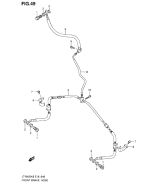 SUZUKI, LTR 450 EU K6, FRONT BREMS LEITUNG