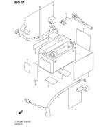 SUZUKI, LTR 450 EU K6, BATTERIE