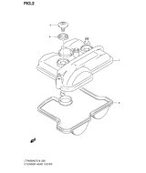 SUZUKI, LTR 450 EU K6, ZYLINDER KOPF ABDECKUNG