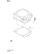 SUZUKI, LTR 450 EU K6, ZYLINDER