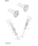 SUZUKI, LTR 450 EU K6, NOCKENWELLE VENTIL