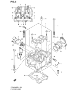 SUZUKI, LTR 450 EU K6, ZYLINDER KOPF