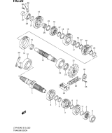 SUZUKI, LTR 450 EU K6, GETRIEBE