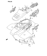 SUZUKI, LTF 160 US S, VORDERER KOTFLUEGEL