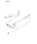 SUZUKI, LTF 160 US S, HINTERE BREMSE