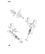 SUZUKI, LTF 160 US S, NOCKENWELLE VENTIL