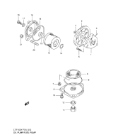 SUZUKI, LTF 160 V, OEL PUMPE TREIBSTOFF PUMPE