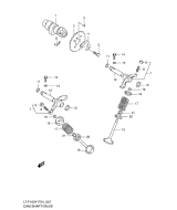 SUZUKI, LTF 160 V, NOCKENWELLE VENTIL