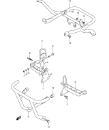SUZUKI, LTF 160 K6, FUSSSTUETZE