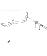 SUZUKI, LTF 160 K6, HINTERE BREMSE