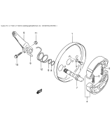SUZUKI, LTF 160 K6, VORDERRAD BREMSE