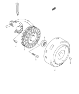 SUZUKI, LTF 160 K6, ZUENDMAGNET