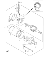 SUZUKI, LTF 160 K6, ANLASSER
