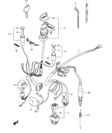 SUZUKI, LTF 160 K6, KABELBAUM