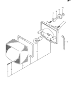 SUZUKI, LTF 160 K6, RUECKLICHT