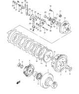 SUZUKI, LTF 160 K6, KUPPLUNG