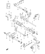 SUZUKI, LTF 160 K6, GANGWECHSEL