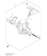 SUZUKI, LTA 450 X US King Quad K9, DROSSELGEHAEUSE