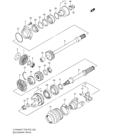 SUZUKI, LTA 450 X US King Quad K9, ZWEITE UEBERSETZUNG