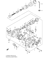 SUZUKI, LTA 450 X US King Quad K9, KEGELRADGETRIEBE FRONT