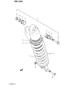 SUZUKI, RM 125 EU L, STOSSDAEMPFER