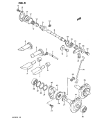 SUZUKI, RM 125 EU L, ABGASVENTIL