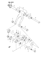 SUZUKI, RM 125 EU R, DAEMPFUNGSHEBEL