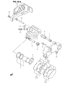 SUZUKI, RM 125 EU R, HINTERE BREMSZANGE