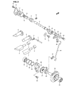 SUZUKI, RM 125 EU R, ABGASVENTIL