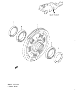 SUZUKI, AN 650 A Executive Burgman L1, HAUPT SCHALTUNG