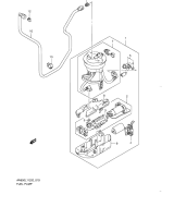 SUZUKI, AN 650 A Executive Burgman L1, TREIBSTOFF PUMPE