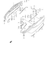 SUZUKI, AN 400 Burgman Y, BEIFAHRER HALTEGRIFF SIDE