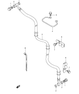 SUZUKI, AN 400 Burgman Y, FRONT BREMS LEITUNG