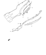 SUZUKI, AN 400 Burgman Y, SEITEN BEINSCHUTZ