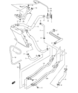 SUZUKI, AN 400 Burgman Y, KUEHLER LEITUNG