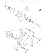 SUZUKI, AN 400 Burgman Y, WASSER PUMPE