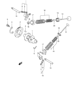 SUZUKI, AN 400 Burgman Y, NOCKENWELLE VENTIL