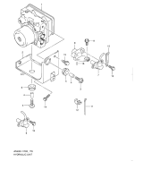 SUZUKI, AN 400 A Burgman L1, HYDRAULIK