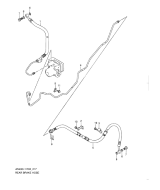 SUZUKI, AN 400 A Burgman L1, HINTERER BREMSSCHLAUCH