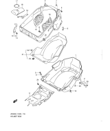 SUZUKI, AN 400 A Burgman L1, HELM BOX