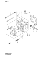 SUZUKI, AN 400 ZA Burgman L0, ZYLINDER KOPF