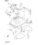 SUZUKI, AN 400 ZA Burgman L0, TREIBSTOFF TANK